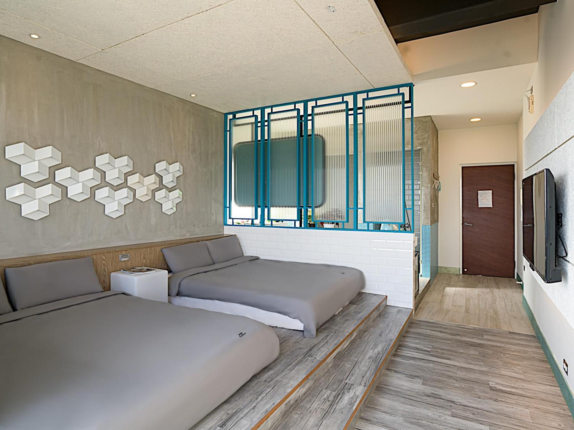 琉球茶室 現代館 Bed and Breakfast Xiaoliuqiu Exteriör bild